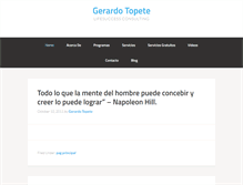 Tablet Screenshot of gerardotopete.net